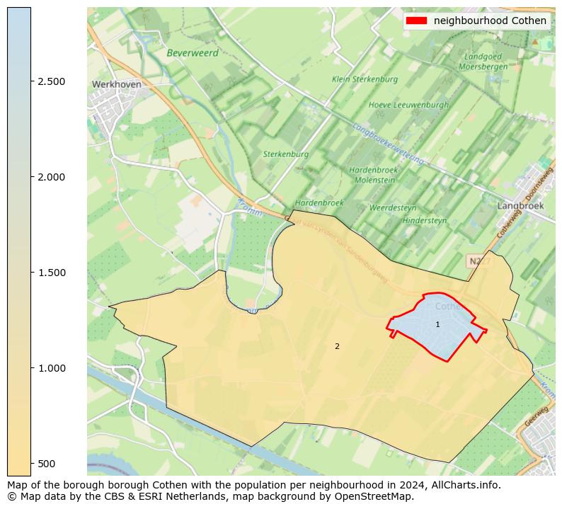 Image of the neighbourhood Cothen at the map. This image is used as introduction to this page. This page shows a lot of information about the population in the neighbourhood Cothen (such as the distribution by age groups of the residents, the composition of households, whether inhabitants are natives or Dutch with an immigration background, data about the houses (numbers, types, price development, use, type of property, ...) and more (car ownership, energy consumption, ...) based on open data from the Dutch Central Bureau of Statistics and various other sources!