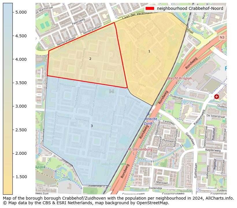 Image of the neighbourhood Crabbehof-Noord at the map. This image is used as introduction to this page. This page shows a lot of information about the population in the neighbourhood Crabbehof-Noord (such as the distribution by age groups of the residents, the composition of households, whether inhabitants are natives or Dutch with an immigration background, data about the houses (numbers, types, price development, use, type of property, ...) and more (car ownership, energy consumption, ...) based on open data from the Dutch Central Bureau of Statistics and various other sources!