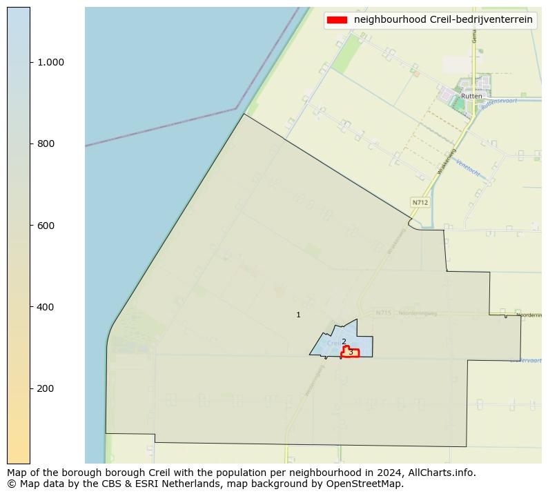 Image of the neighbourhood Creil-bedrijventerrein at the map. This image is used as introduction to this page. This page shows a lot of information about the population in the neighbourhood Creil-bedrijventerrein (such as the distribution by age groups of the residents, the composition of households, whether inhabitants are natives or Dutch with an immigration background, data about the houses (numbers, types, price development, use, type of property, ...) and more (car ownership, energy consumption, ...) based on open data from the Dutch Central Bureau of Statistics and various other sources!