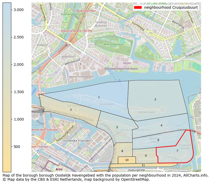 Image of the neighbourhood Cruquiusbuurt at the map. This image is used as introduction to this page. This page shows a lot of information about the population in the neighbourhood Cruquiusbuurt (such as the distribution by age groups of the residents, the composition of households, whether inhabitants are natives or Dutch with an immigration background, data about the houses (numbers, types, price development, use, type of property, ...) and more (car ownership, energy consumption, ...) based on open data from the Dutch Central Bureau of Statistics and various other sources!