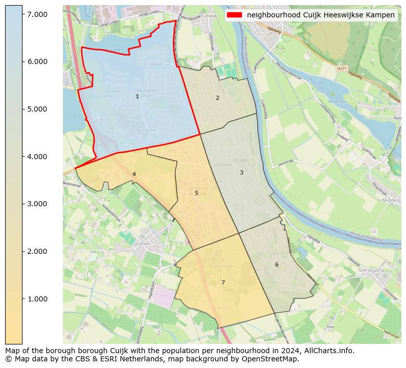 Image of the neighbourhood Cuijk Heeswijkse Kampen at the map. This image is used as introduction to this page. This page shows a lot of information about the population in the neighbourhood Cuijk Heeswijkse Kampen (such as the distribution by age groups of the residents, the composition of households, whether inhabitants are natives or Dutch with an immigration background, data about the houses (numbers, types, price development, use, type of property, ...) and more (car ownership, energy consumption, ...) based on open data from the Dutch Central Bureau of Statistics and various other sources!