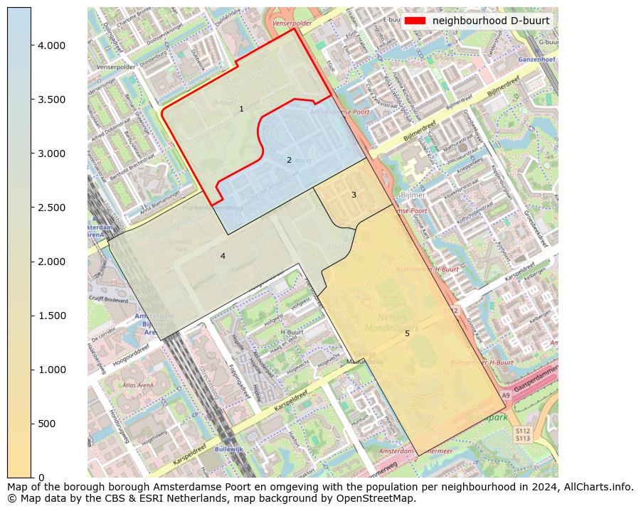 Image of the neighbourhood D-buurt at the map. This image is used as introduction to this page. This page shows a lot of information about the population in the neighbourhood D-buurt (such as the distribution by age groups of the residents, the composition of households, whether inhabitants are natives or Dutch with an immigration background, data about the houses (numbers, types, price development, use, type of property, ...) and more (car ownership, energy consumption, ...) based on open data from the Dutch Central Bureau of Statistics and various other sources!