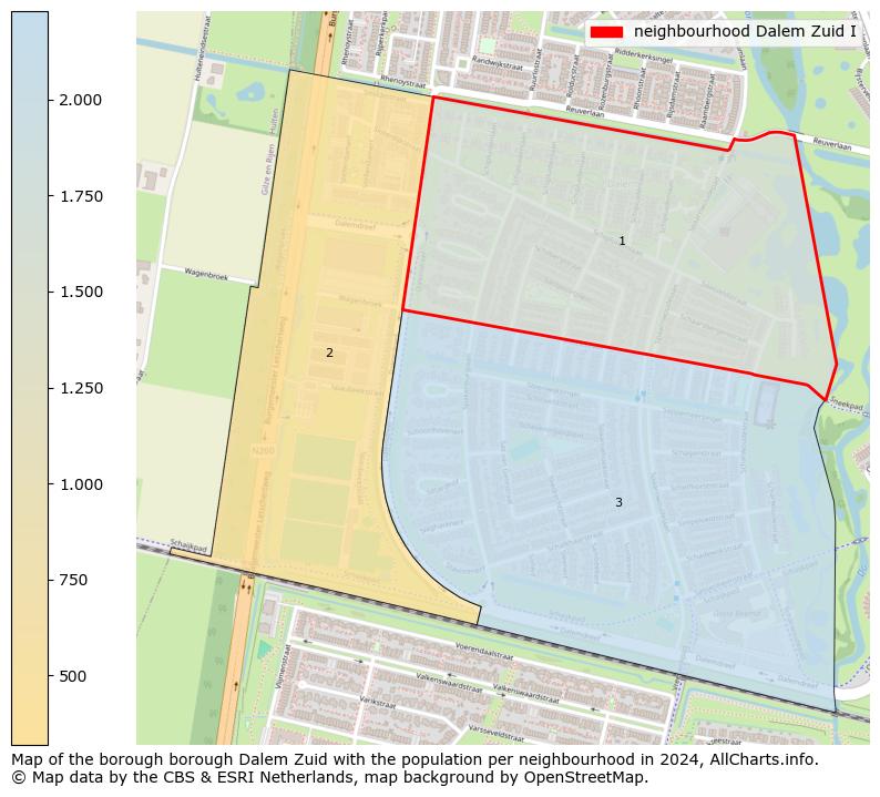 Image of the neighbourhood Dalem Zuid I at the map. This image is used as introduction to this page. This page shows a lot of information about the population in the neighbourhood Dalem Zuid I (such as the distribution by age groups of the residents, the composition of households, whether inhabitants are natives or Dutch with an immigration background, data about the houses (numbers, types, price development, use, type of property, ...) and more (car ownership, energy consumption, ...) based on open data from the Dutch Central Bureau of Statistics and various other sources!