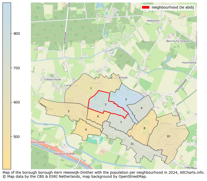 Image of the neighbourhood De abdij at the map. This image is used as introduction to this page. This page shows a lot of information about the population in the neighbourhood De abdij (such as the distribution by age groups of the residents, the composition of households, whether inhabitants are natives or Dutch with an immigration background, data about the houses (numbers, types, price development, use, type of property, ...) and more (car ownership, energy consumption, ...) based on open data from the Dutch Central Bureau of Statistics and various other sources!