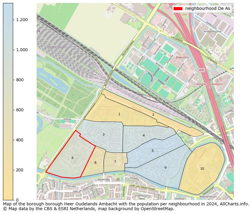 Image of the neighbourhood De As at the map. This image is used as introduction to this page. This page shows a lot of information about the population in the neighbourhood De As (such as the distribution by age groups of the residents, the composition of households, whether inhabitants are natives or Dutch with an immigration background, data about the houses (numbers, types, price development, use, type of property, ...) and more (car ownership, energy consumption, ...) based on open data from the Dutch Central Bureau of Statistics and various other sources!