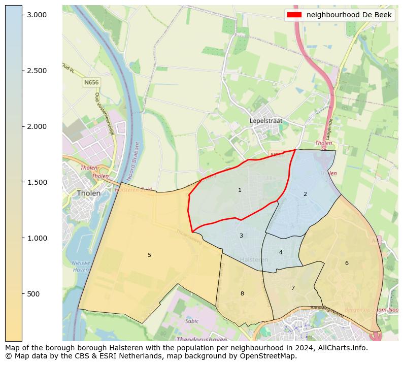 Image of the neighbourhood De Beek at the map. This image is used as introduction to this page. This page shows a lot of information about the population in the neighbourhood De Beek (such as the distribution by age groups of the residents, the composition of households, whether inhabitants are natives or Dutch with an immigration background, data about the houses (numbers, types, price development, use, type of property, ...) and more (car ownership, energy consumption, ...) based on open data from the Dutch Central Bureau of Statistics and various other sources!