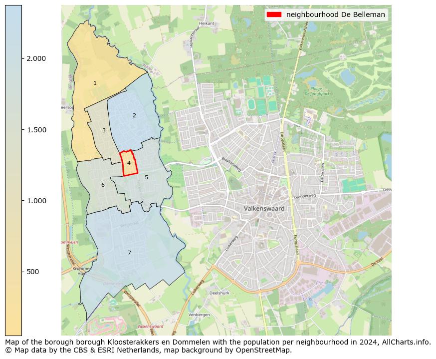 Image of the neighbourhood De Belleman at the map. This image is used as introduction to this page. This page shows a lot of information about the population in the neighbourhood De Belleman (such as the distribution by age groups of the residents, the composition of households, whether inhabitants are natives or Dutch with an immigration background, data about the houses (numbers, types, price development, use, type of property, ...) and more (car ownership, energy consumption, ...) based on open data from the Dutch Central Bureau of Statistics and various other sources!