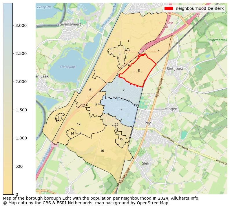 Image of the neighbourhood De Berk at the map. This image is used as introduction to this page. This page shows a lot of information about the population in the neighbourhood De Berk (such as the distribution by age groups of the residents, the composition of households, whether inhabitants are natives or Dutch with an immigration background, data about the houses (numbers, types, price development, use, type of property, ...) and more (car ownership, energy consumption, ...) based on open data from the Dutch Central Bureau of Statistics and various other sources!