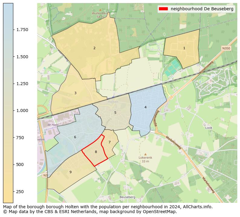 Image of the neighbourhood De Beuseberg at the map. This image is used as introduction to this page. This page shows a lot of information about the population in the neighbourhood De Beuseberg (such as the distribution by age groups of the residents, the composition of households, whether inhabitants are natives or Dutch with an immigration background, data about the houses (numbers, types, price development, use, type of property, ...) and more (car ownership, energy consumption, ...) based on open data from the Dutch Central Bureau of Statistics and various other sources!