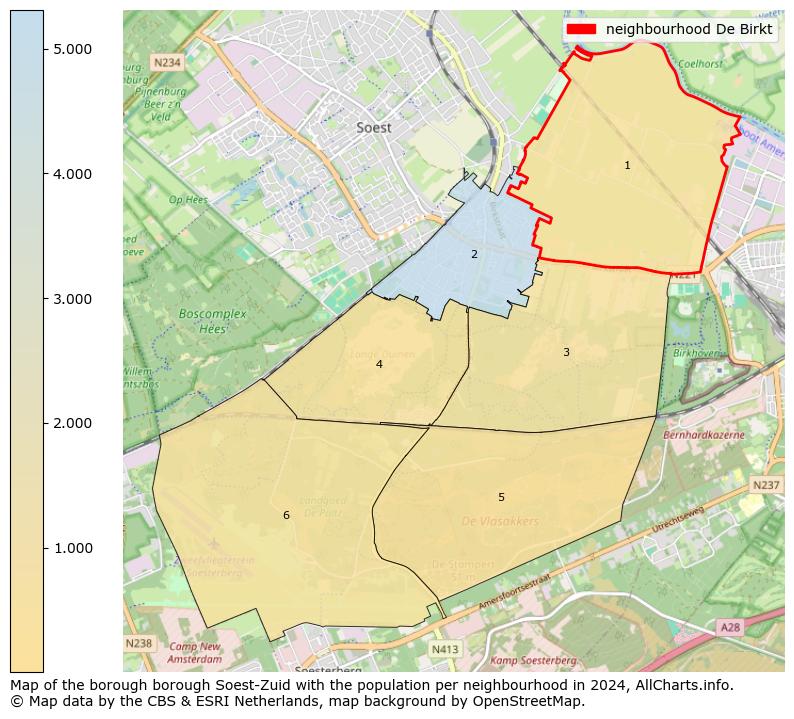 Image of the neighbourhood De Birkt at the map. This image is used as introduction to this page. This page shows a lot of information about the population in the neighbourhood De Birkt (such as the distribution by age groups of the residents, the composition of households, whether inhabitants are natives or Dutch with an immigration background, data about the houses (numbers, types, price development, use, type of property, ...) and more (car ownership, energy consumption, ...) based on open data from the Dutch Central Bureau of Statistics and various other sources!