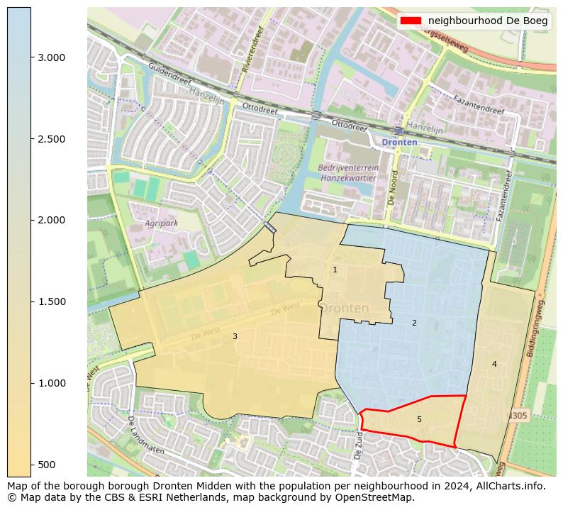 Image of the neighbourhood De Boeg at the map. This image is used as introduction to this page. This page shows a lot of information about the population in the neighbourhood De Boeg (such as the distribution by age groups of the residents, the composition of households, whether inhabitants are natives or Dutch with an immigration background, data about the houses (numbers, types, price development, use, type of property, ...) and more (car ownership, energy consumption, ...) based on open data from the Dutch Central Bureau of Statistics and various other sources!