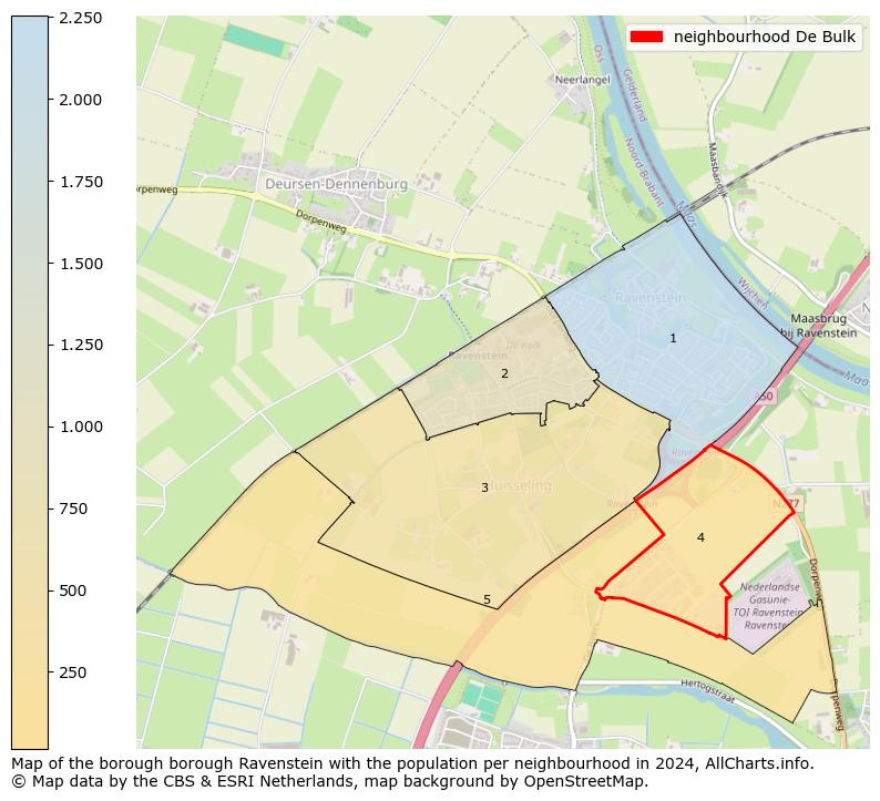 Image of the neighbourhood De Bulk at the map. This image is used as introduction to this page. This page shows a lot of information about the population in the neighbourhood De Bulk (such as the distribution by age groups of the residents, the composition of households, whether inhabitants are natives or Dutch with an immigration background, data about the houses (numbers, types, price development, use, type of property, ...) and more (car ownership, energy consumption, ...) based on open data from the Dutch Central Bureau of Statistics and various other sources!