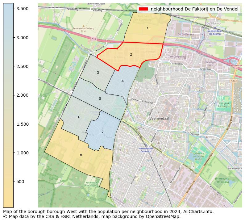 Image of the neighbourhood De Faktorij en De Vendel at the map. This image is used as introduction to this page. This page shows a lot of information about the population in the neighbourhood De Faktorij en De Vendel (such as the distribution by age groups of the residents, the composition of households, whether inhabitants are natives or Dutch with an immigration background, data about the houses (numbers, types, price development, use, type of property, ...) and more (car ownership, energy consumption, ...) based on open data from the Dutch Central Bureau of Statistics and various other sources!