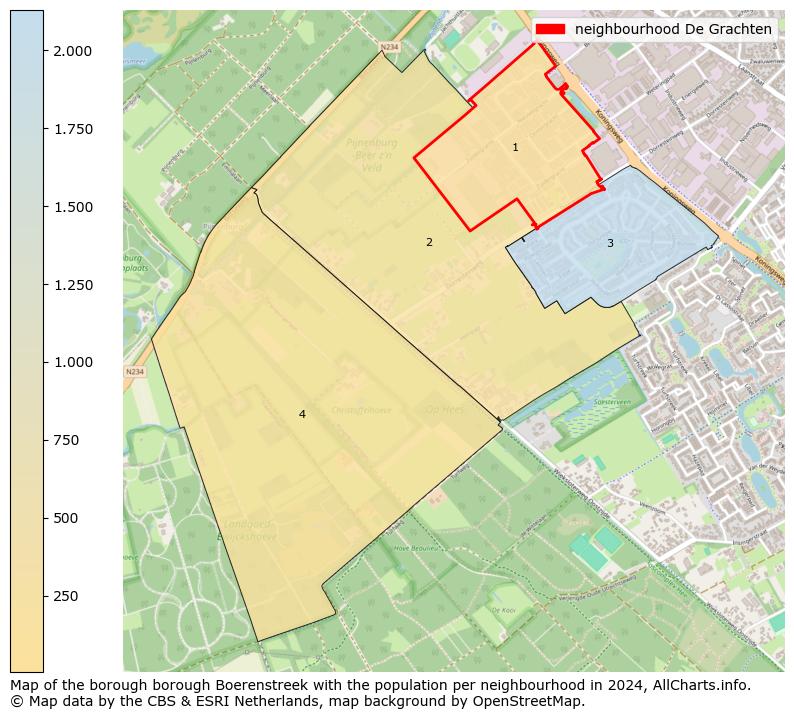 Image of the neighbourhood De Grachten at the map. This image is used as introduction to this page. This page shows a lot of information about the population in the neighbourhood De Grachten (such as the distribution by age groups of the residents, the composition of households, whether inhabitants are natives or Dutch with an immigration background, data about the houses (numbers, types, price development, use, type of property, ...) and more (car ownership, energy consumption, ...) based on open data from the Dutch Central Bureau of Statistics and various other sources!