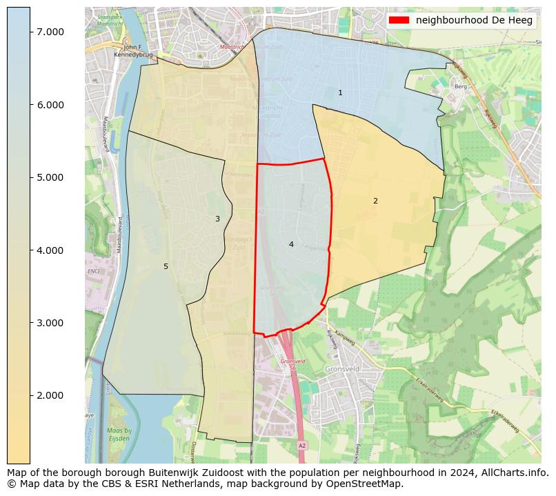 Image of the neighbourhood De Heeg at the map. This image is used as introduction to this page. This page shows a lot of information about the population in the neighbourhood De Heeg (such as the distribution by age groups of the residents, the composition of households, whether inhabitants are natives or Dutch with an immigration background, data about the houses (numbers, types, price development, use, type of property, ...) and more (car ownership, energy consumption, ...) based on open data from the Dutch Central Bureau of Statistics and various other sources!