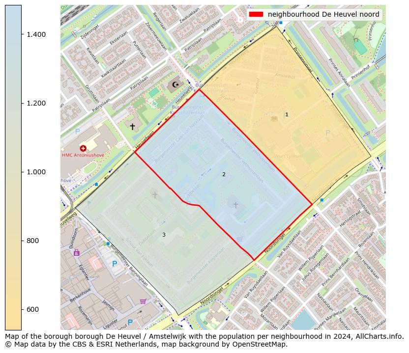 Image of the neighbourhood De Heuvel noord at the map. This image is used as introduction to this page. This page shows a lot of information about the population in the neighbourhood De Heuvel noord (such as the distribution by age groups of the residents, the composition of households, whether inhabitants are natives or Dutch with an immigration background, data about the houses (numbers, types, price development, use, type of property, ...) and more (car ownership, energy consumption, ...) based on open data from the Dutch Central Bureau of Statistics and various other sources!