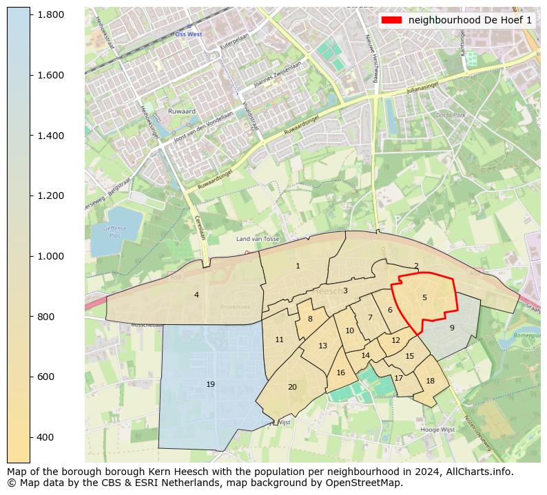 Image of the neighbourhood De Hoef 1 at the map. This image is used as introduction to this page. This page shows a lot of information about the population in the neighbourhood De Hoef 1 (such as the distribution by age groups of the residents, the composition of households, whether inhabitants are natives or Dutch with an immigration background, data about the houses (numbers, types, price development, use, type of property, ...) and more (car ownership, energy consumption, ...) based on open data from the Dutch Central Bureau of Statistics and various other sources!