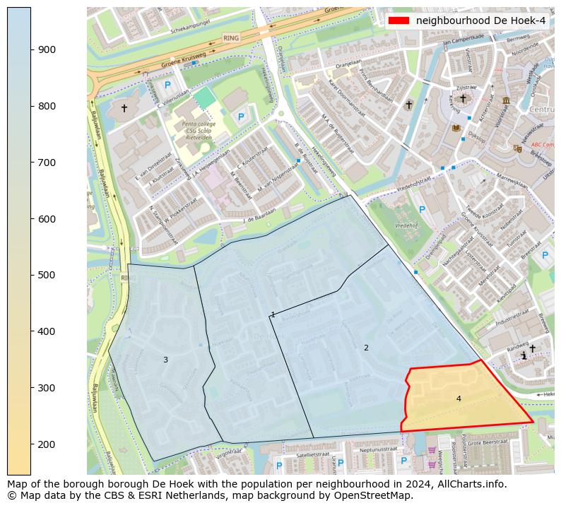 Image of the neighbourhood De Hoek-4 at the map. This image is used as introduction to this page. This page shows a lot of information about the population in the neighbourhood De Hoek-4 (such as the distribution by age groups of the residents, the composition of households, whether inhabitants are natives or Dutch with an immigration background, data about the houses (numbers, types, price development, use, type of property, ...) and more (car ownership, energy consumption, ...) based on open data from the Dutch Central Bureau of Statistics and various other sources!