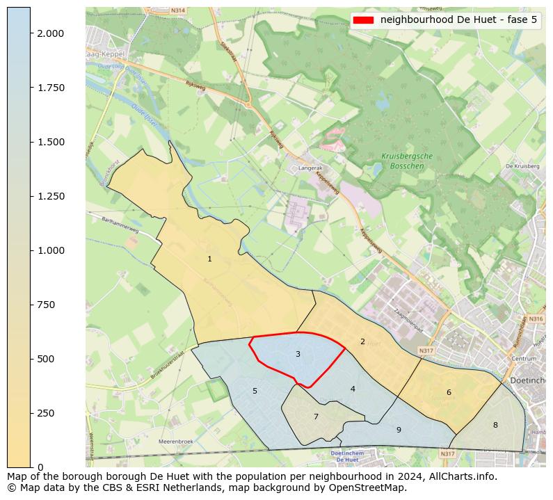 Image of the neighbourhood De Huet - fase 5 at the map. This image is used as introduction to this page. This page shows a lot of information about the population in the neighbourhood De Huet - fase 5 (such as the distribution by age groups of the residents, the composition of households, whether inhabitants are natives or Dutch with an immigration background, data about the houses (numbers, types, price development, use, type of property, ...) and more (car ownership, energy consumption, ...) based on open data from the Dutch Central Bureau of Statistics and various other sources!