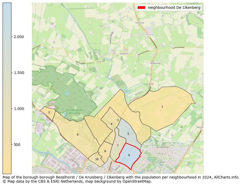 Image of the neighbourhood De IJkenberg at the map. This image is used as introduction to this page. This page shows a lot of information about the population in the neighbourhood De IJkenberg (such as the distribution by age groups of the residents, the composition of households, whether inhabitants are natives or Dutch with an immigration background, data about the houses (numbers, types, price development, use, type of property, ...) and more (car ownership, energy consumption, ...) based on open data from the Dutch Central Bureau of Statistics and various other sources!