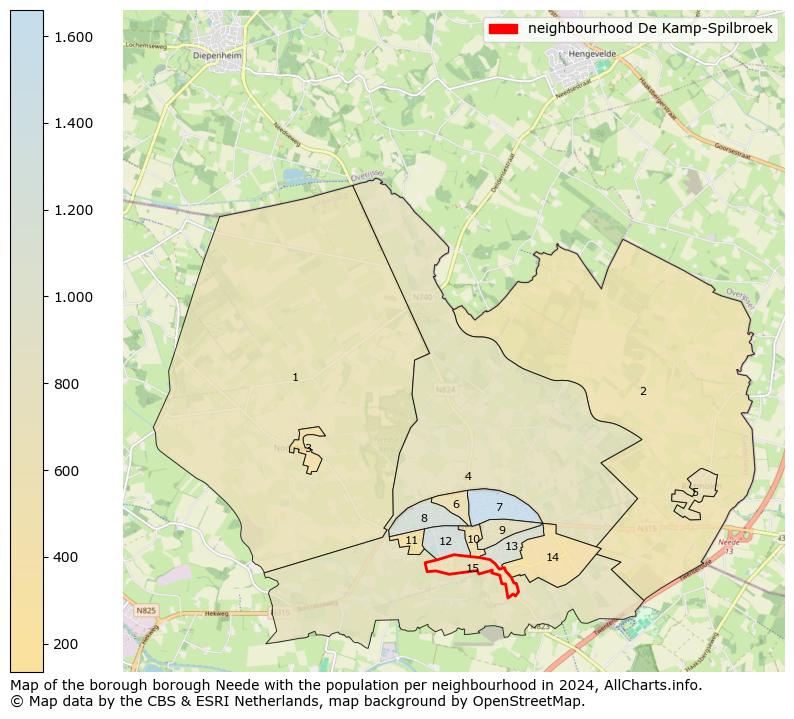 Image of the neighbourhood De Kamp-Spilbroek at the map. This image is used as introduction to this page. This page shows a lot of information about the population in the neighbourhood De Kamp-Spilbroek (such as the distribution by age groups of the residents, the composition of households, whether inhabitants are natives or Dutch with an immigration background, data about the houses (numbers, types, price development, use, type of property, ...) and more (car ownership, energy consumption, ...) based on open data from the Dutch Central Bureau of Statistics and various other sources!