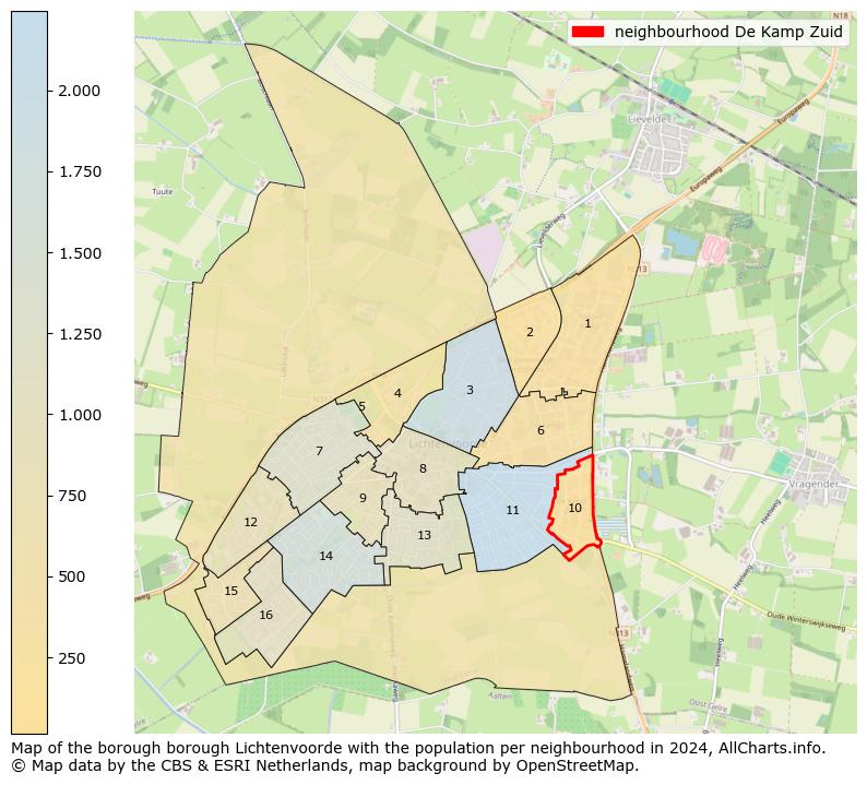 Image of the neighbourhood De Kamp Zuid at the map. This image is used as introduction to this page. This page shows a lot of information about the population in the neighbourhood De Kamp Zuid (such as the distribution by age groups of the residents, the composition of households, whether inhabitants are natives or Dutch with an immigration background, data about the houses (numbers, types, price development, use, type of property, ...) and more (car ownership, energy consumption, ...) based on open data from the Dutch Central Bureau of Statistics and various other sources!