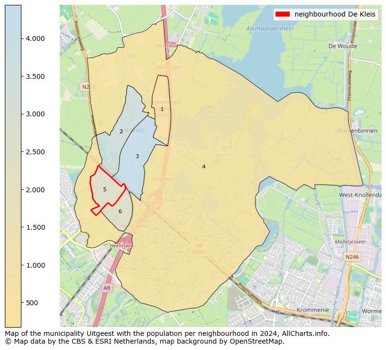 Image of the neighbourhood De Kleis at the map. This image is used as introduction to this page. This page shows a lot of information about the population in the neighbourhood De Kleis (such as the distribution by age groups of the residents, the composition of households, whether inhabitants are natives or Dutch with an immigration background, data about the houses (numbers, types, price development, use, type of property, ...) and more (car ownership, energy consumption, ...) based on open data from the Dutch Central Bureau of Statistics and various other sources!