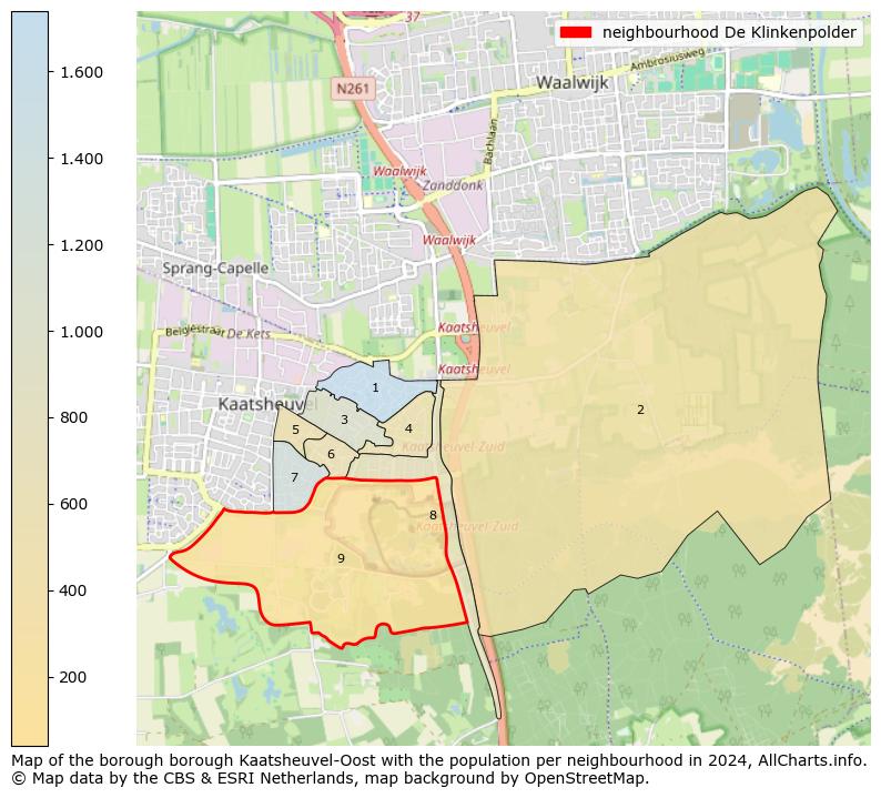 Image of the neighbourhood De Klinkenpolder at the map. This image is used as introduction to this page. This page shows a lot of information about the population in the neighbourhood De Klinkenpolder (such as the distribution by age groups of the residents, the composition of households, whether inhabitants are natives or Dutch with an immigration background, data about the houses (numbers, types, price development, use, type of property, ...) and more (car ownership, energy consumption, ...) based on open data from the Dutch Central Bureau of Statistics and various other sources!