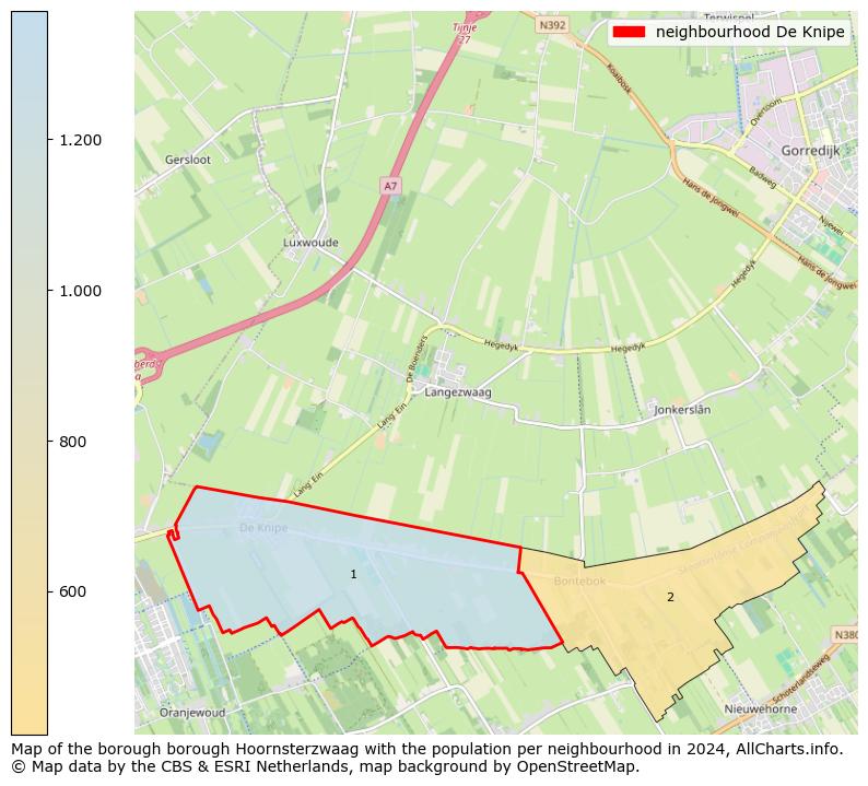 Image of the neighbourhood De Knipe at the map. This image is used as introduction to this page. This page shows a lot of information about the population in the neighbourhood De Knipe (such as the distribution by age groups of the residents, the composition of households, whether inhabitants are natives or Dutch with an immigration background, data about the houses (numbers, types, price development, use, type of property, ...) and more (car ownership, energy consumption, ...) based on open data from the Dutch Central Bureau of Statistics and various other sources!