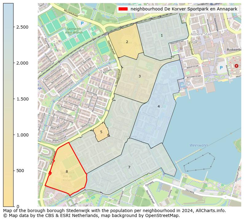 Image of the neighbourhood De Korver Sportpark en Annapark at the map. This image is used as introduction to this page. This page shows a lot of information about the population in the neighbourhood De Korver Sportpark en Annapark (such as the distribution by age groups of the residents, the composition of households, whether inhabitants are natives or Dutch with an immigration background, data about the houses (numbers, types, price development, use, type of property, ...) and more (car ownership, energy consumption, ...) based on open data from the Dutch Central Bureau of Statistics and various other sources!