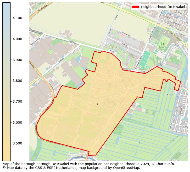 Image of the neighbourhood De Kwakel at the map. This image is used as introduction to this page. This page shows a lot of information about the population in the neighbourhood De Kwakel (such as the distribution by age groups of the residents, the composition of households, whether inhabitants are natives or Dutch with an immigration background, data about the houses (numbers, types, price development, use, type of property, ...) and more (car ownership, energy consumption, ...) based on open data from the Dutch Central Bureau of Statistics and various other sources!