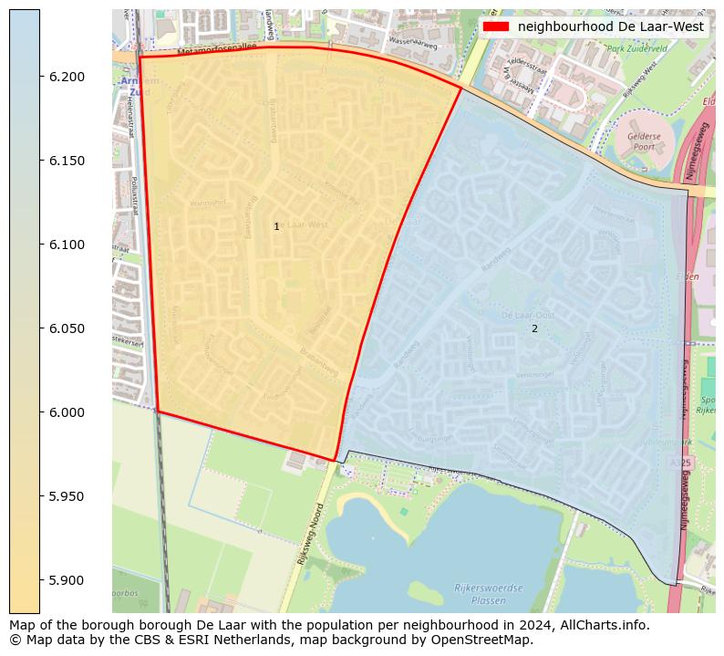 Image of the neighbourhood De Laar-West at the map. This image is used as introduction to this page. This page shows a lot of information about the population in the neighbourhood De Laar-West (such as the distribution by age groups of the residents, the composition of households, whether inhabitants are natives or Dutch with an immigration background, data about the houses (numbers, types, price development, use, type of property, ...) and more (car ownership, energy consumption, ...) based on open data from the Dutch Central Bureau of Statistics and various other sources!