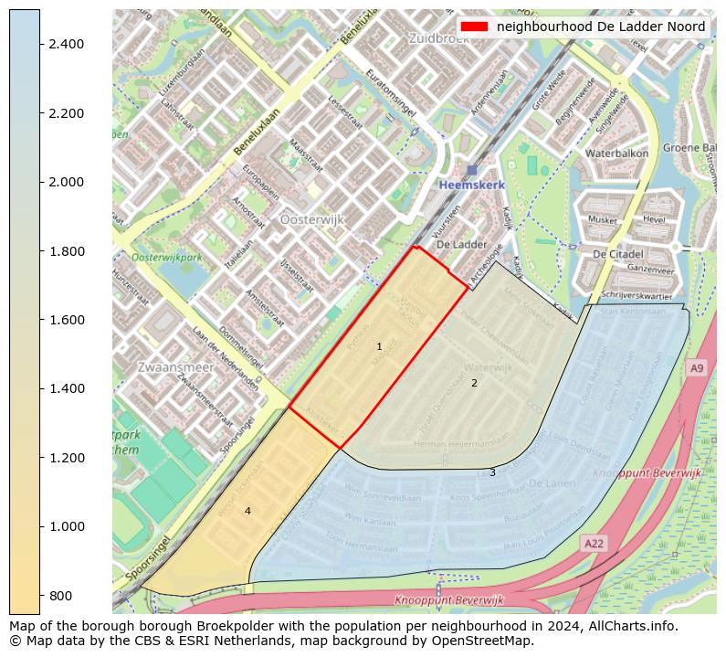 Image of the neighbourhood De Ladder Noord at the map. This image is used as introduction to this page. This page shows a lot of information about the population in the neighbourhood De Ladder Noord (such as the distribution by age groups of the residents, the composition of households, whether inhabitants are natives or Dutch with an immigration background, data about the houses (numbers, types, price development, use, type of property, ...) and more (car ownership, energy consumption, ...) based on open data from the Dutch Central Bureau of Statistics and various other sources!