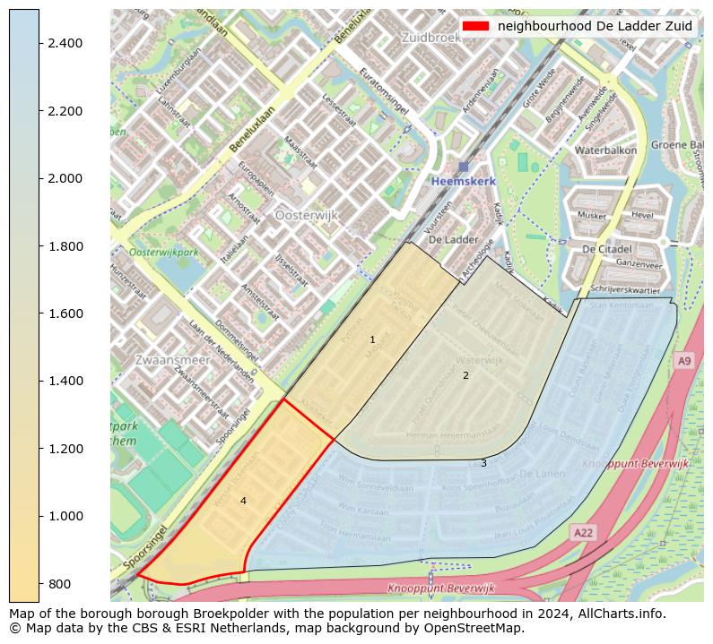 Image of the neighbourhood De Ladder Zuid at the map. This image is used as introduction to this page. This page shows a lot of information about the population in the neighbourhood De Ladder Zuid (such as the distribution by age groups of the residents, the composition of households, whether inhabitants are natives or Dutch with an immigration background, data about the houses (numbers, types, price development, use, type of property, ...) and more (car ownership, energy consumption, ...) based on open data from the Dutch Central Bureau of Statistics and various other sources!