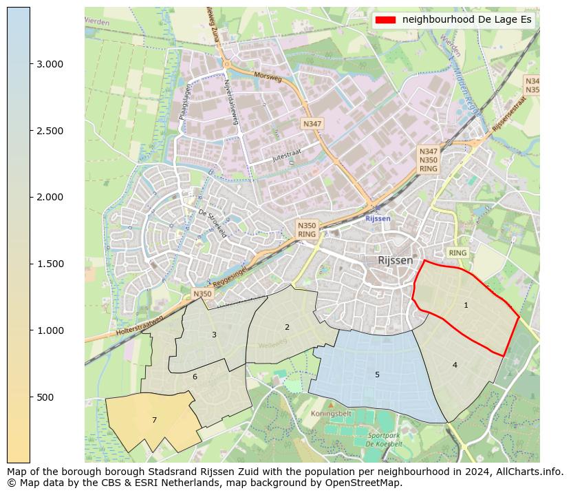 Image of the neighbourhood De Lage Es at the map. This image is used as introduction to this page. This page shows a lot of information about the population in the neighbourhood De Lage Es (such as the distribution by age groups of the residents, the composition of households, whether inhabitants are natives or Dutch with an immigration background, data about the houses (numbers, types, price development, use, type of property, ...) and more (car ownership, energy consumption, ...) based on open data from the Dutch Central Bureau of Statistics and various other sources!