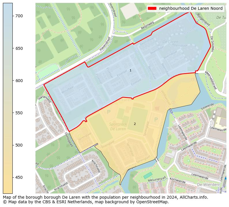 Image of the neighbourhood De Laren Noord at the map. This image is used as introduction to this page. This page shows a lot of information about the population in the neighbourhood De Laren Noord (such as the distribution by age groups of the residents, the composition of households, whether inhabitants are natives or Dutch with an immigration background, data about the houses (numbers, types, price development, use, type of property, ...) and more (car ownership, energy consumption, ...) based on open data from the Dutch Central Bureau of Statistics and various other sources!