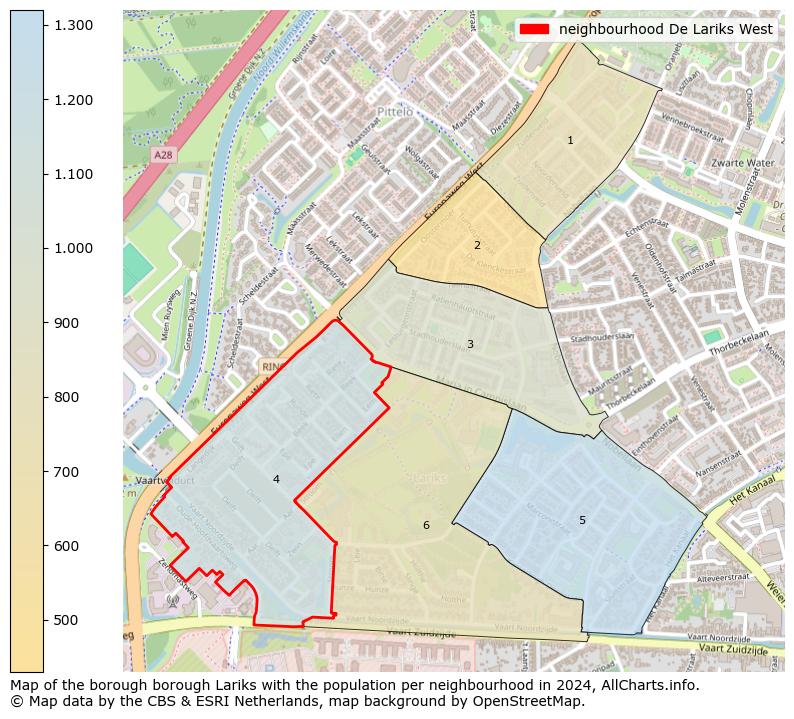 Image of the neighbourhood De Lariks West at the map. This image is used as introduction to this page. This page shows a lot of information about the population in the neighbourhood De Lariks West (such as the distribution by age groups of the residents, the composition of households, whether inhabitants are natives or Dutch with an immigration background, data about the houses (numbers, types, price development, use, type of property, ...) and more (car ownership, energy consumption, ...) based on open data from the Dutch Central Bureau of Statistics and various other sources!