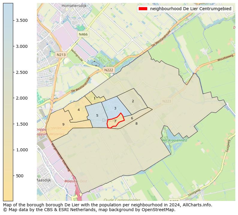 Image of the neighbourhood De Lier Centrumgebied at the map. This image is used as introduction to this page. This page shows a lot of information about the population in the neighbourhood De Lier Centrumgebied (such as the distribution by age groups of the residents, the composition of households, whether inhabitants are natives or Dutch with an immigration background, data about the houses (numbers, types, price development, use, type of property, ...) and more (car ownership, energy consumption, ...) based on open data from the Dutch Central Bureau of Statistics and various other sources!