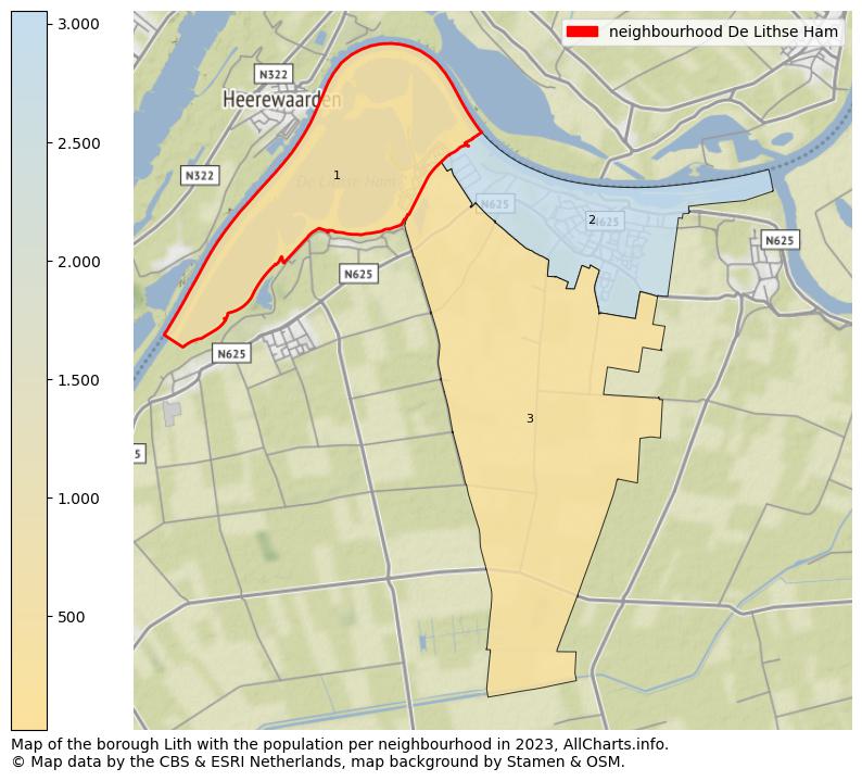 Map of the borough Lith with the population per neighbourhood in 2023. This page shows a lot of information about residents (such as the distribution by age groups, family composition, gender, native or Dutch with an immigration background, ...), homes (numbers, types, price development, use, type of property, ...) and more (car ownership, energy consumption, ...) based on open data from the Dutch Central Bureau of Statistics and various other sources!