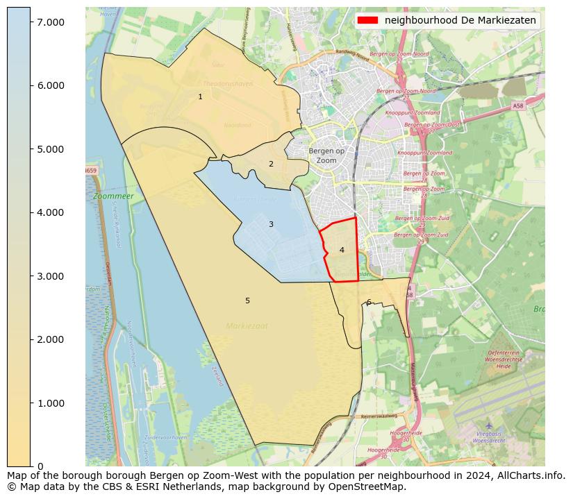 Image of the neighbourhood De Markiezaten at the map. This image is used as introduction to this page. This page shows a lot of information about the population in the neighbourhood De Markiezaten (such as the distribution by age groups of the residents, the composition of households, whether inhabitants are natives or Dutch with an immigration background, data about the houses (numbers, types, price development, use, type of property, ...) and more (car ownership, energy consumption, ...) based on open data from the Dutch Central Bureau of Statistics and various other sources!