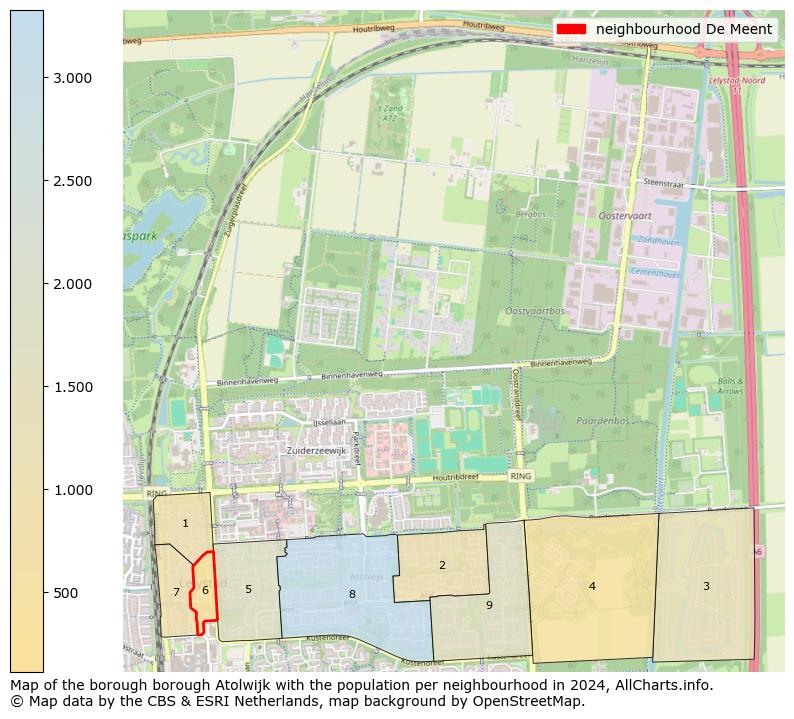 Image of the neighbourhood De Meent at the map. This image is used as introduction to this page. This page shows a lot of information about the population in the neighbourhood De Meent (such as the distribution by age groups of the residents, the composition of households, whether inhabitants are natives or Dutch with an immigration background, data about the houses (numbers, types, price development, use, type of property, ...) and more (car ownership, energy consumption, ...) based on open data from the Dutch Central Bureau of Statistics and various other sources!