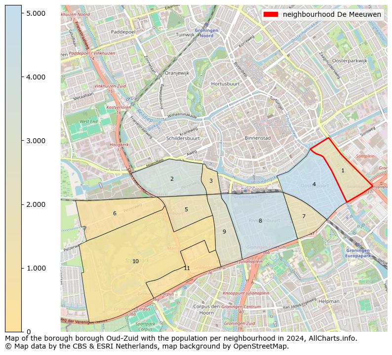 Image of the neighbourhood De Meeuwen at the map. This image is used as introduction to this page. This page shows a lot of information about the population in the neighbourhood De Meeuwen (such as the distribution by age groups of the residents, the composition of households, whether inhabitants are natives or Dutch with an immigration background, data about the houses (numbers, types, price development, use, type of property, ...) and more (car ownership, energy consumption, ...) based on open data from the Dutch Central Bureau of Statistics and various other sources!