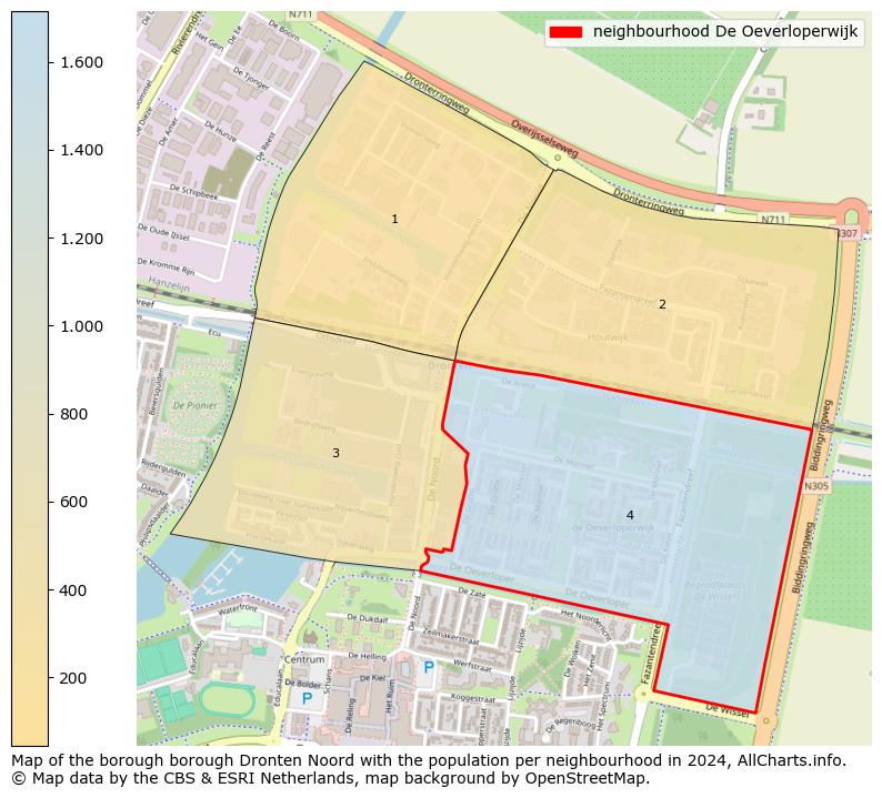 Image of the neighbourhood De Oeverloperwijk at the map. This image is used as introduction to this page. This page shows a lot of information about the population in the neighbourhood De Oeverloperwijk (such as the distribution by age groups of the residents, the composition of households, whether inhabitants are natives or Dutch with an immigration background, data about the houses (numbers, types, price development, use, type of property, ...) and more (car ownership, energy consumption, ...) based on open data from the Dutch Central Bureau of Statistics and various other sources!