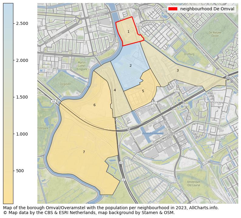 Map of the borough Omval/Overamstel with the population per neighbourhood in 2023. This page shows a lot of information about residents (such as the distribution by age groups, family composition, gender, native or Dutch with an immigration background, ...), homes (numbers, types, price development, use, type of property, ...) and more (car ownership, energy consumption, ...) based on open data from the Dutch Central Bureau of Statistics and various other sources!
