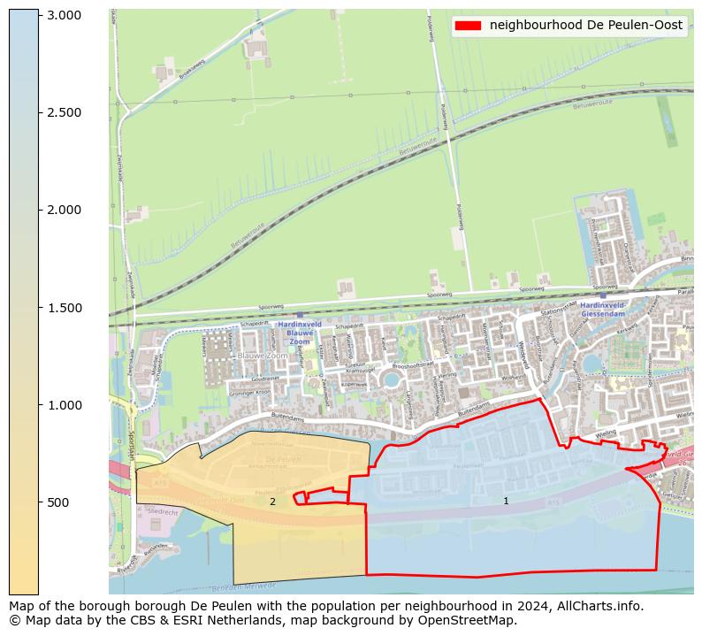 Image of the neighbourhood De Peulen-Oost at the map. This image is used as introduction to this page. This page shows a lot of information about the population in the neighbourhood De Peulen-Oost (such as the distribution by age groups of the residents, the composition of households, whether inhabitants are natives or Dutch with an immigration background, data about the houses (numbers, types, price development, use, type of property, ...) and more (car ownership, energy consumption, ...) based on open data from the Dutch Central Bureau of Statistics and various other sources!