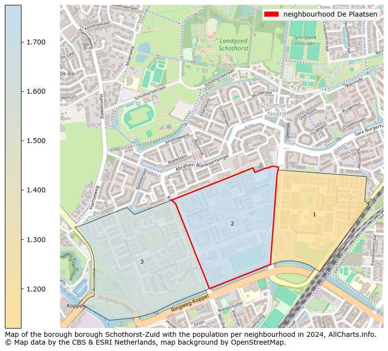 Image of the neighbourhood De Plaatsen at the map. This image is used as introduction to this page. This page shows a lot of information about the population in the neighbourhood De Plaatsen (such as the distribution by age groups of the residents, the composition of households, whether inhabitants are natives or Dutch with an immigration background, data about the houses (numbers, types, price development, use, type of property, ...) and more (car ownership, energy consumption, ...) based on open data from the Dutch Central Bureau of Statistics and various other sources!