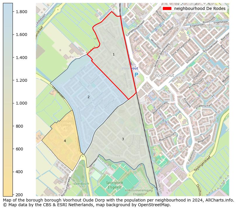 Image of the neighbourhood De Rodes at the map. This image is used as introduction to this page. This page shows a lot of information about the population in the neighbourhood De Rodes (such as the distribution by age groups of the residents, the composition of households, whether inhabitants are natives or Dutch with an immigration background, data about the houses (numbers, types, price development, use, type of property, ...) and more (car ownership, energy consumption, ...) based on open data from the Dutch Central Bureau of Statistics and various other sources!