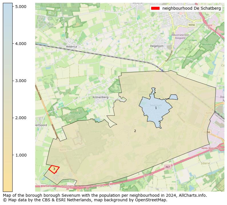 Image of the neighbourhood De Schatberg at the map. This image is used as introduction to this page. This page shows a lot of information about the population in the neighbourhood De Schatberg (such as the distribution by age groups of the residents, the composition of households, whether inhabitants are natives or Dutch with an immigration background, data about the houses (numbers, types, price development, use, type of property, ...) and more (car ownership, energy consumption, ...) based on open data from the Dutch Central Bureau of Statistics and various other sources!