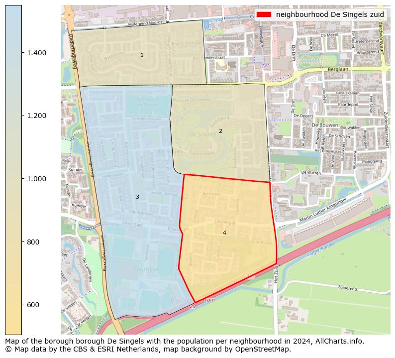 Image of the neighbourhood De Singels zuid at the map. This image is used as introduction to this page. This page shows a lot of information about the population in the neighbourhood De Singels zuid (such as the distribution by age groups of the residents, the composition of households, whether inhabitants are natives or Dutch with an immigration background, data about the houses (numbers, types, price development, use, type of property, ...) and more (car ownership, energy consumption, ...) based on open data from the Dutch Central Bureau of Statistics and various other sources!