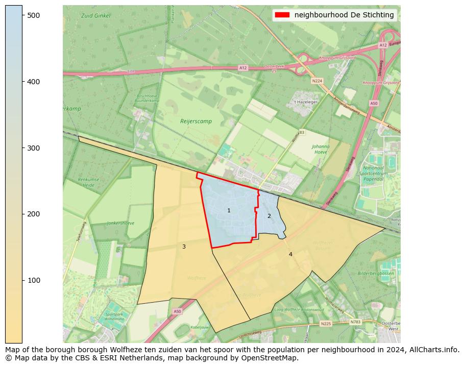 Image of the neighbourhood De Stichting at the map. This image is used as introduction to this page. This page shows a lot of information about the population in the neighbourhood De Stichting (such as the distribution by age groups of the residents, the composition of households, whether inhabitants are natives or Dutch with an immigration background, data about the houses (numbers, types, price development, use, type of property, ...) and more (car ownership, energy consumption, ...) based on open data from the Dutch Central Bureau of Statistics and various other sources!